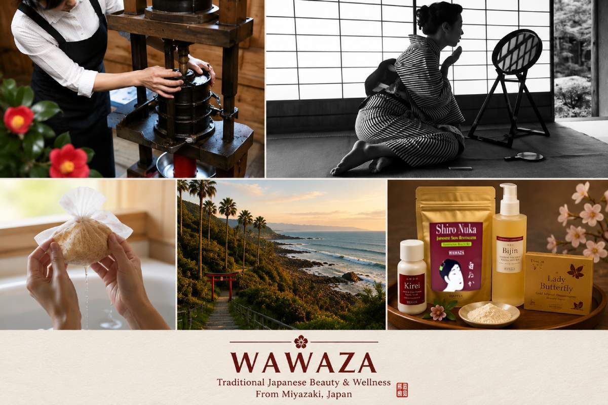 Traditional Japanese beauty and wellness from Miyazaki, Japan